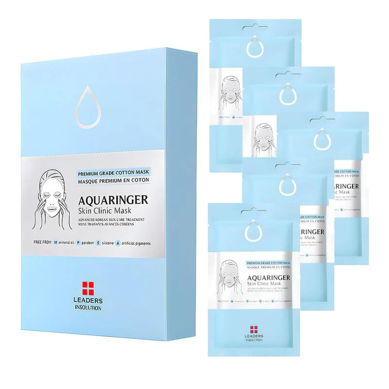 Leaders Aquaringer Skin Clinic Mask 5 sheets/box