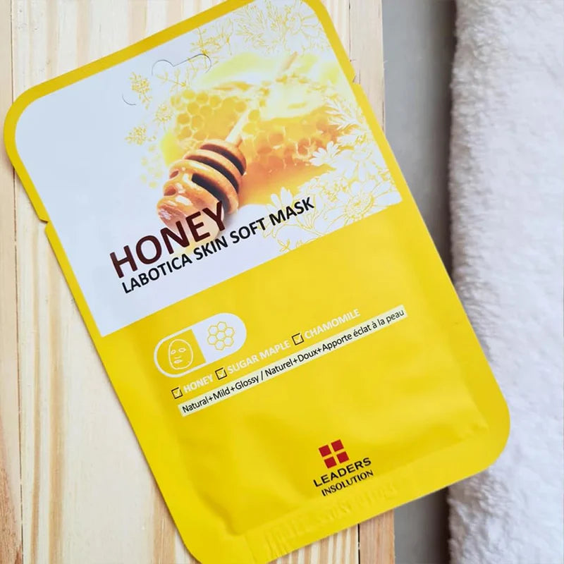 Leaders Skin Soft Mask Honey 10 sheets/box