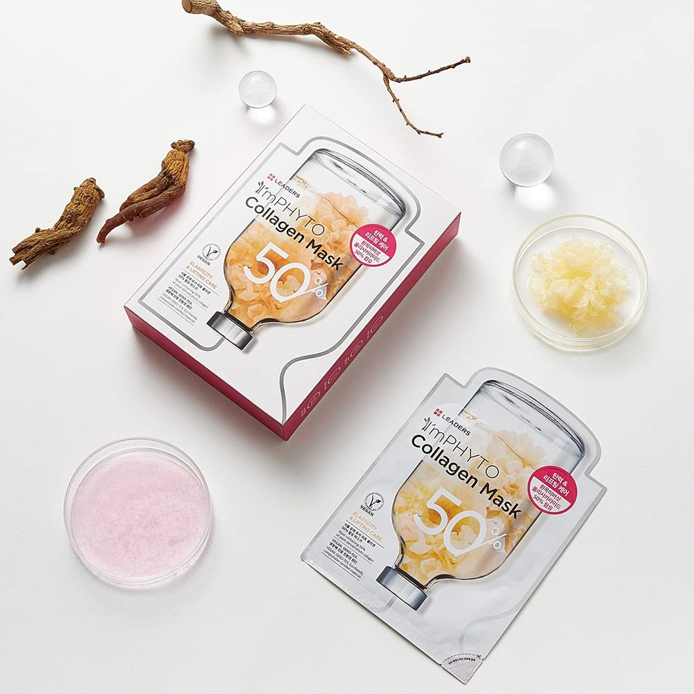Leaders ImPHYTO Collagen Mask 10 sheets/box