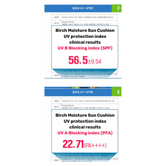 Birch Moisturizing Sun Cushion SPF 50+, PA++++