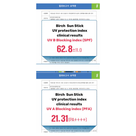 Birch Moisturizing Sun Stick SPF 50+ PA++++ 19g