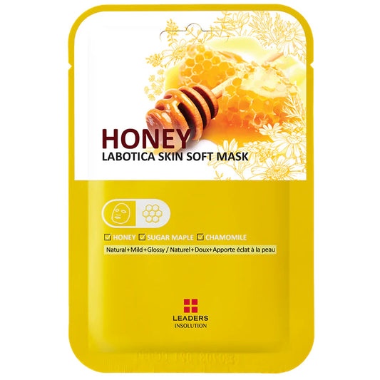 Leaders Skin Soft Mask Honey 10 sheets/box