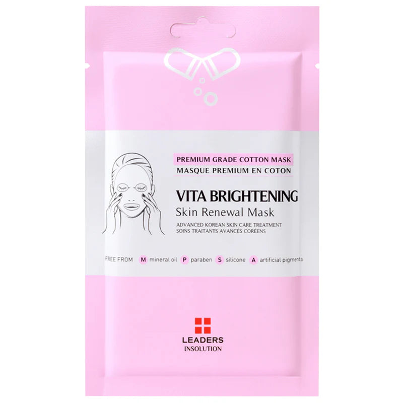 Leaders Vita Brightening Skin Renewal Mask 5 sheets/box