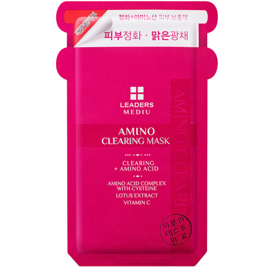 Leaders Mediu Amino Clearing Mask 5 sheets/box