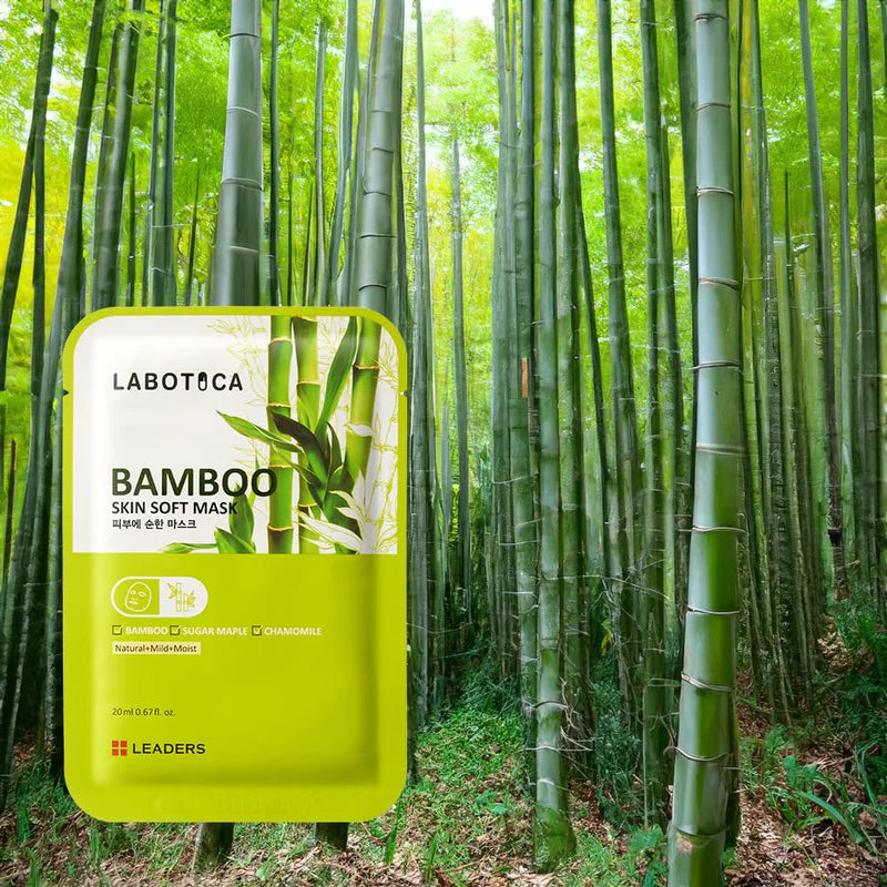 Leaders Skin Soft Mask Bamboo 10 sheets/box