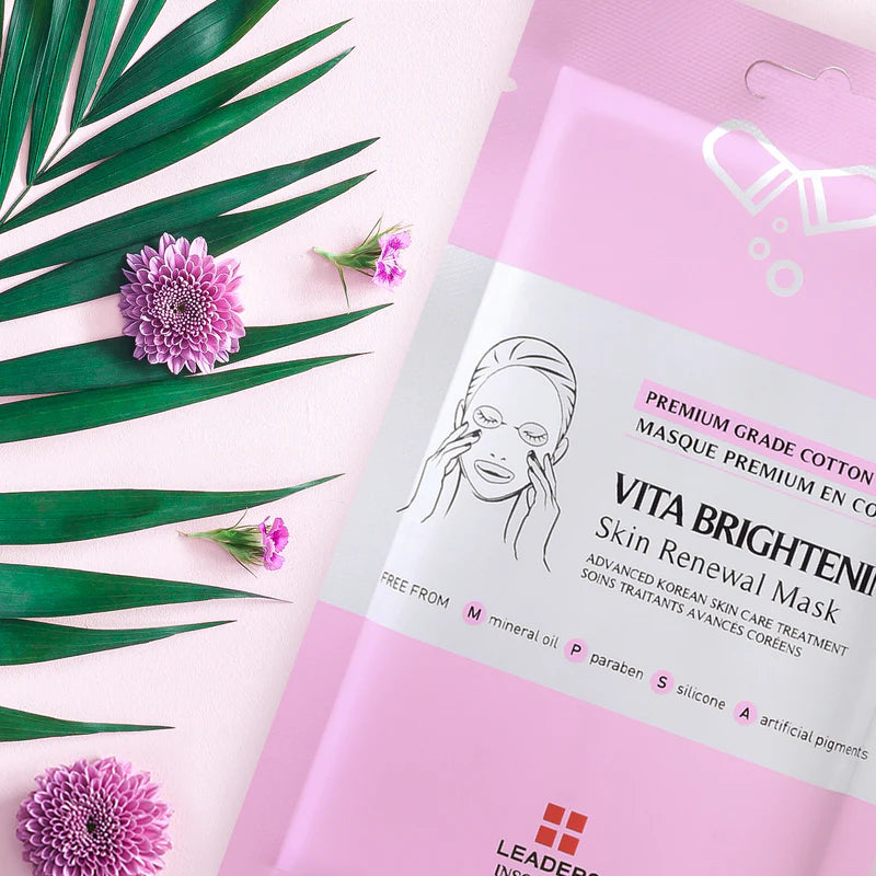 Leaders Vita Brightening Skin Renewal Mask 5 sheets/box