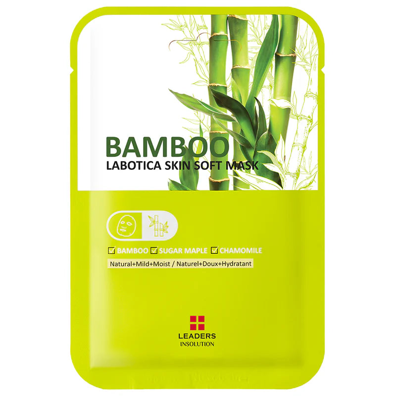 Leaders Skin Soft Mask Bamboo 10 sheets/box