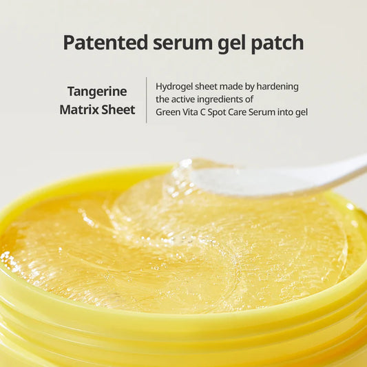 [GOODAL] Green Tangerine Vita C Eye Gel Patch 60ea