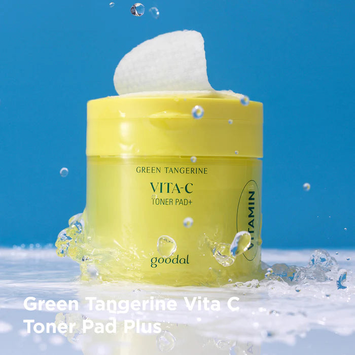 [GOODAL] Green Tangerine Vita C Toner Pad Plus 70 Sheets