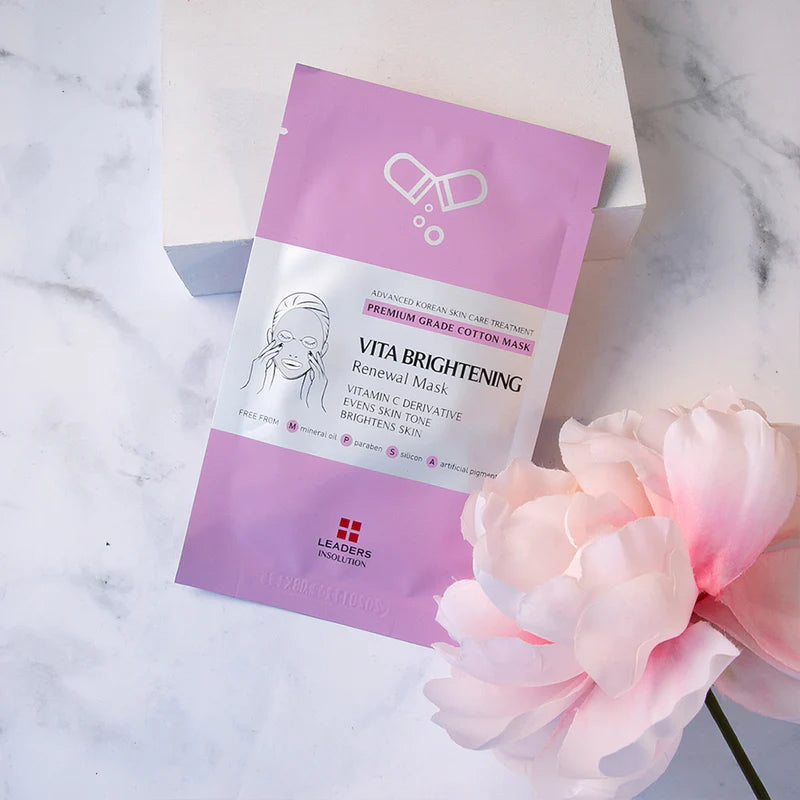 Leaders Vita Brightening Skin Renewal Mask 5 sheets/box